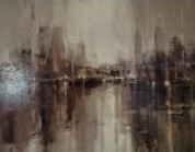 Misty Reflection Landscape Wall Art