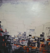 Monochrome Cityscape Wall Art