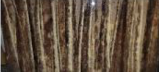 Textured Brown Stripes Wall Art